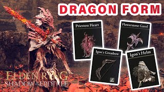 How to Unlock DRAGON Form  Igon Questline Complete Guide ► Elden Ring DLC [upl. by Erbas206]