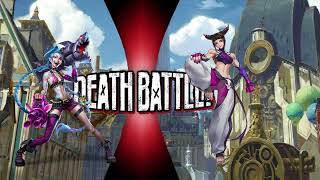 jinx vs juri league of legends vs street fighter death battle song make bye ai [upl. by Eiznyl]