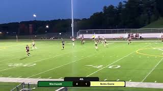 Wachusett Girls Field Hockey Highlights vs Notre Dame Hingham 092122 [upl. by Sivet839]