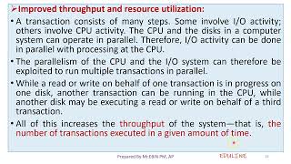 MODULE 5  TOPIC 5  CONCURRENT EXECUTION [upl. by Haraz]