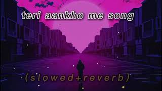 teri aankho me lofi song  romantic love lofi song  slowedreverb lofi songs [upl. by Yrellam]