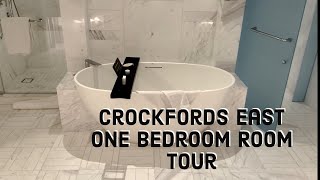 Resorts World Las Vegas Crockfords East Room Tour [upl. by Polash]