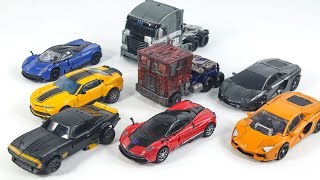 Transformers 4 AOE Bumblebee Optimus Prime Galvatron Lockdown Shadow Raider Stinger Centry Robot Toy [upl. by Telfore]