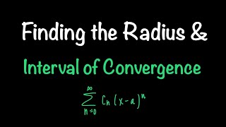 Finding the Radius amp Interval of Convergence for Power Series  Calculus 2  Math with Professor V [upl. by Nosnev]