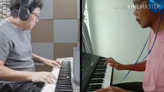 Belajar keyboard sama Om Erwin Gutawa Angin Malam Tutti Challenge [upl. by Lj739]