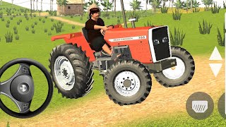 TRANSPORTING tractor driving 3d fs22 Massey tractor Offroding Android gameplay gta5 gtav [upl. by Yahsat]