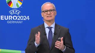 🚨 𝐋𝐈𝐕𝐄  UEFA EURO 2024 PlayOff Draw [upl. by Attenborough]