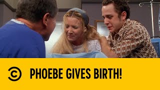 Phoebe Gives Birth  Friends  Comedy Central Africa [upl. by Mcnair]