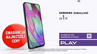 Tomasz Kammel poleca hit wśród smartfonów  Samsung Galaxy A40 [upl. by Hamrah977]