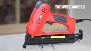 Tacwise 400ELS Inclined Nailer [upl. by Inajar]