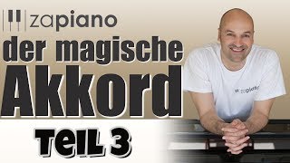 Wie lernt man Jazz Piano Akkorde  Der magische Akkord Teil 3  Jazz Lick inkl Noten [upl. by Chucho783]