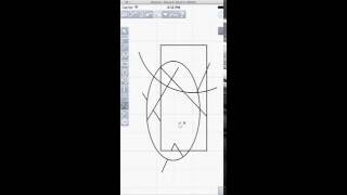 iPocket Draw version 199  New tool quotCut linequot [upl. by Vokaay]