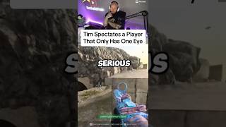 Tim spectates player with ONE EYE  timthetatman react stream streamer spectating spectator [upl. by Zsolway]