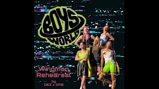 BOYS WORLD  Wingman Official Dance Rehearsal by choreographers Dez Soliven x Gab Robert [upl. by Sasnak]