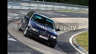 1998 BMW E39 540i 6MT Wagon  Nürburgring  FIRST and SLOW test drive 1080P  WET  SUN  classic [upl. by Middlesworth81]