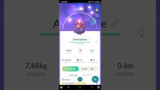 ✨ Shiny Spritzee Family Spritzee Aromatisse Pokemon Go pokemon pokemongo pokémongo [upl. by Nyliret]