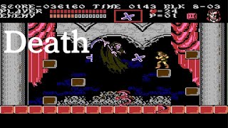 Death  Castlevania III Draculas Curse Boss Battle [upl. by Namzaj]