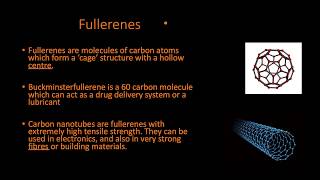 Graphene and Fullerenes  AQA GCSE 91 Chemistry Unit 43 [upl. by Sunil158]