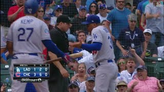 Matt Kemp and Dave Roberts Ejected vs Cubs  Dodgers vs Cubs [upl. by Hillie]