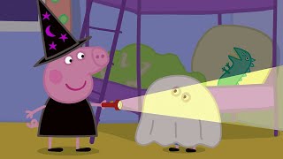 The Halloween Power Cut 🔦  Peppa Pig Tales [upl. by Amby]