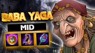 BABA YAGA MID  EL MEJOR MAGO DE SMITE  SMITE Master Conquest [upl. by Fayola828]