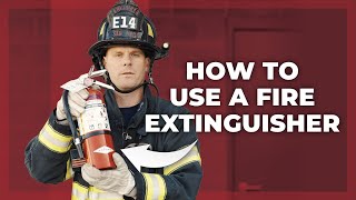 How to Use a Fire Extinguisher [upl. by Kristof]