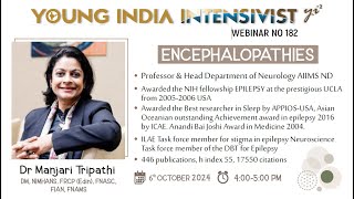 ENCEPHALOPATHY PROF MANJARI TRIPATHI HOD NEUROLOGY AIIMS ND [upl. by Ehcrop604]