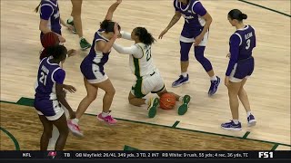 🤐 Fontleroy PUSHES Defender TECHNICAL Foul After Review  4 Kansas State vs 13 Baylor Bears [upl. by Ettenrahs]