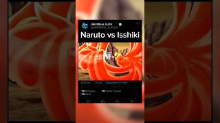 Naruto  baryon mode  vs Isshiki narutoedit naruto isshiki anime animeedit  with filter [upl. by Bridie]