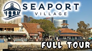 SEAPORT VILLAGE in SAN DIEGO – Full Tour amp Complete Guide of Shops and Restaurants for 2024 [upl. by Waldron]