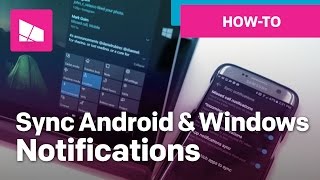 How to sync notifications between Android amp Windows 10 PC [upl. by Nylirrehs]