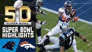 Super Bowl 50 Highlights  Panthers vs Broncos  NFL [upl. by Lemor]