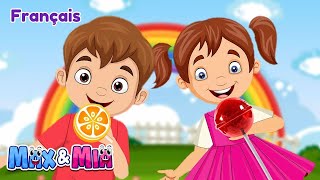 Chanson de Sucette  Lollipop song  Chansons et comptines pour enfants  Max and Mia [upl. by Annahsohs]