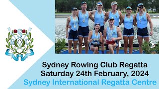 2024 Sydney Rowing Club Regatta [upl. by O'Doneven997]