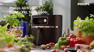 Friggitrice ad aria Airfryer Combi XXL Serie 7000  Philips [upl. by Bedelia601]