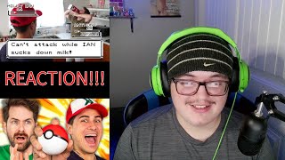 Smosh POKEMON ROOMMATE BATTLE REACTION [upl. by Eninej]