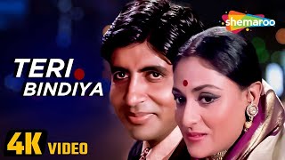 Teri Bindiya Re 4K Video  Abhimaan 1973  Amitabh Bachchan  Jaya Bhaduri  Mohd Rafi Lata M [upl. by Stesha902]