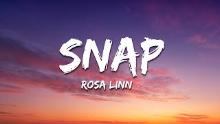 Rosa Linn  SNAP Lyrics [upl. by Morgana254]