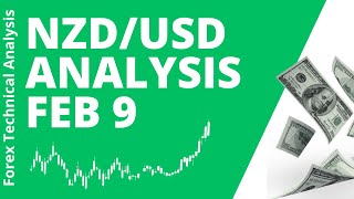 NZD USD Daily Analysis for February 9 2024 by Nina Fx [upl. by Yltneb192]