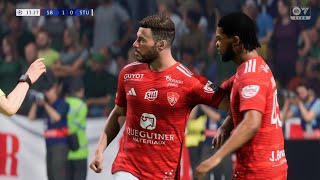 FC 24  Brest vs Sturm Graz  UEFA Champions League  Gameplay PS5 [upl. by Zeena72]