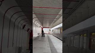 Discover The Charming U1 Metro Station At Kaisermühlen In Vienna Austria 🚇🏰 [upl. by Anin]