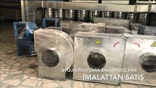 Salyangoz fan imalatı endüstriyel havalandırma fanları 0212 676 57 97 [upl. by Broome]