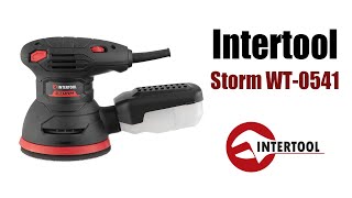 Распаковка Эксцентриковая шлифмашина Intertool Storm WT0541 из Rozetka [upl. by Enram280]