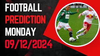 FOOTBALL PREDICTIONS TODAY 09122024  SOCCER PREDICTIONS TODAY  BETTING TIPSENGLAND PREMIER [upl. by Enel]