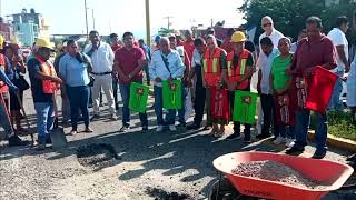 SAN MARCOS GRO PONEN EN MARCHA PROGRAMA DE BACHEO EMERGENTE [upl. by Jeanette450]