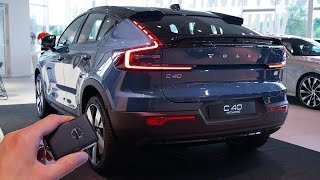 2022 Volvo C40 Recharge 408hp  Visual Review [upl. by Nivi865]