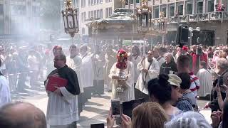 Corpus Christi in Cologne 2023 [upl. by Nocam]