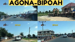 Agona BIPOAH Township in the Sekyere South District of Ashanti Region Ghana [upl. by Aihsatal]