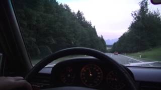 Mercedes S Class w116 280s driving 110kmhHD [upl. by Sorgalim]