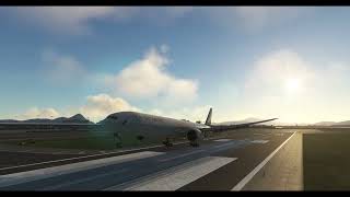 PMDG777 Landing VHHH [upl. by Graner683]